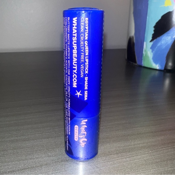 🔴 3/$18 5/$25 What’s Up Beauty Egyptian Queen Lipstick in Seba Matte NEW - Picture 1 of 4